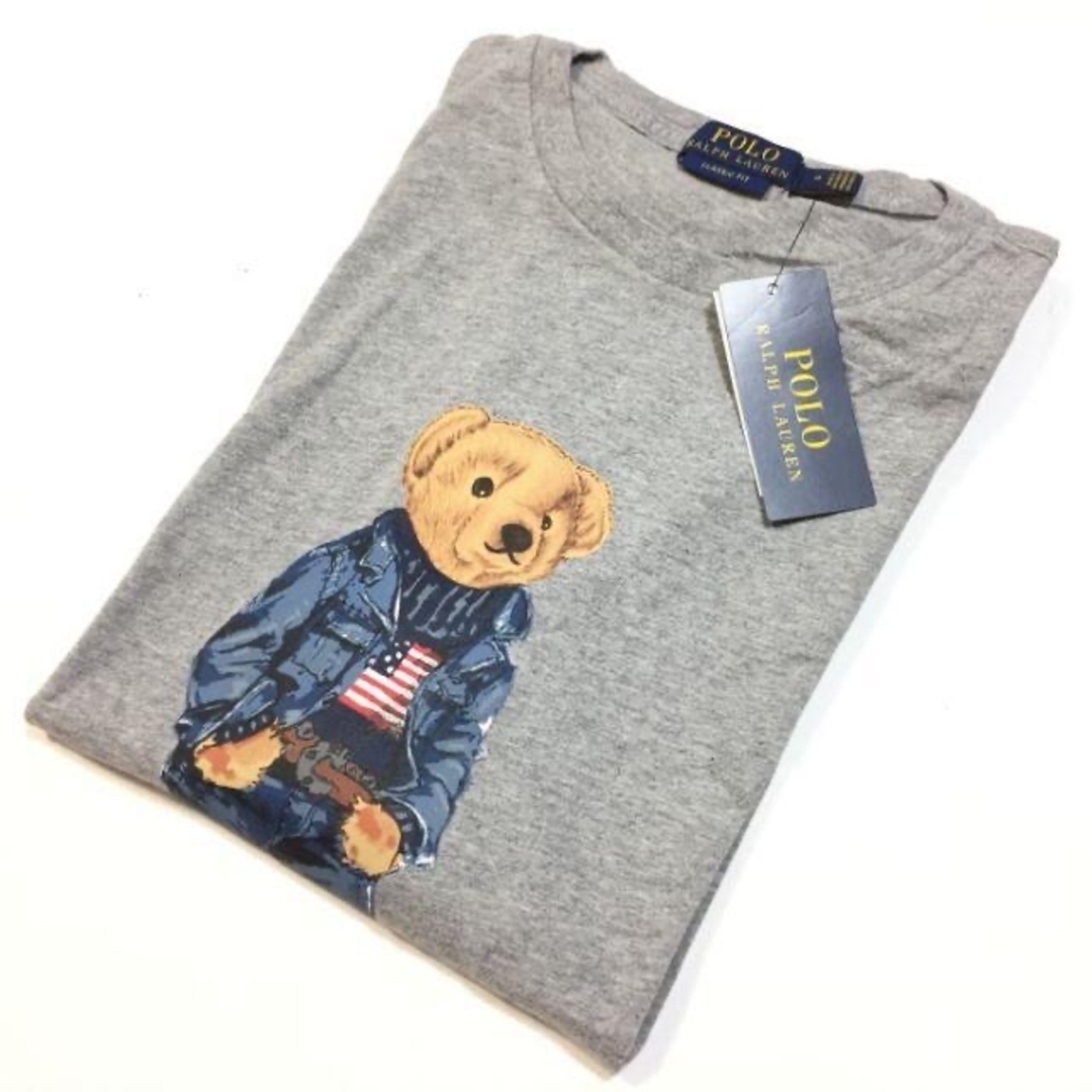 新品 正規 ラルフローレン デニム ポロベア Tシャツ US Mサイズ 新品 正規 ラルフローレン デニム ポロベア Tシャツ US Mサイズ