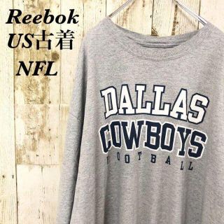 リーボック(Reebok)の【e102】US古着リーボックNFL☆ダラスカウボーイズ半袖ビッグTシャツ(Tシャツ/カットソー(半袖/袖なし))