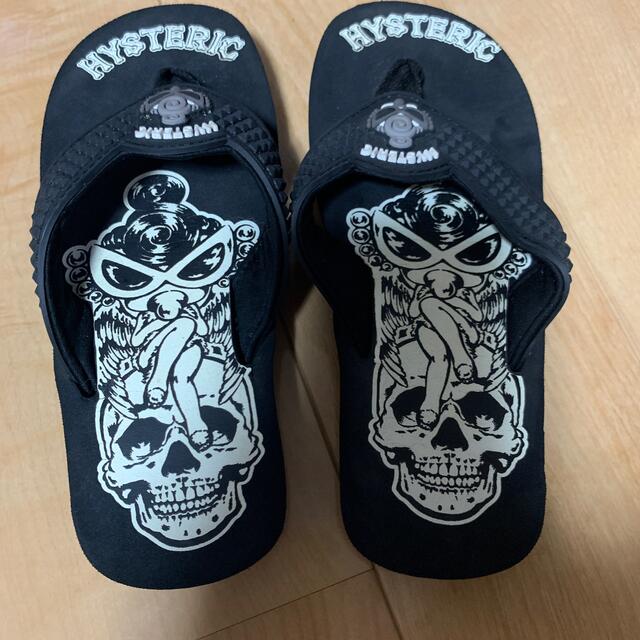 HYSTERIC MINI(ヒステリックミニ)のHYSTERIC ビーチサンダル17.5cm~18cm キッズ/ベビー/マタニティのキッズ靴/シューズ(15cm~)(サンダル)の商品写真