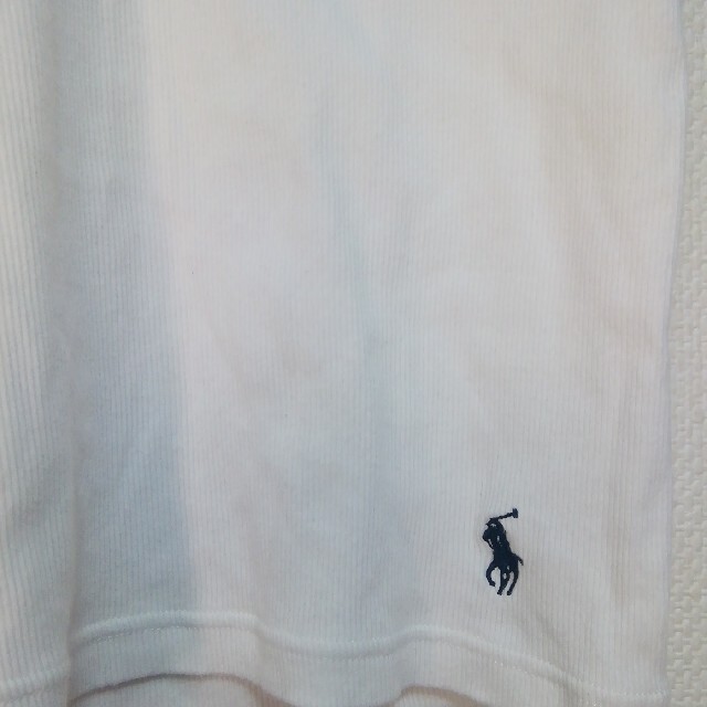 POLO RALPH LAUREN(ポロラルフローレン)の値下げ美品★RALPH LAUREN★men'sコットンリブTシャツS メンズのトップス(シャツ)の商品写真