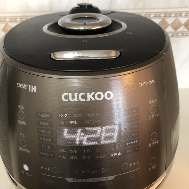 cuckoo クック CRP-CHST1005F 発芽玄米 炊飯器 10合炊き