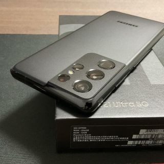 ギャラクシー(Galaxy)のGalaxy S21 Ultra 5G (12GB 256GB) ブラック(スマートフォン本体)