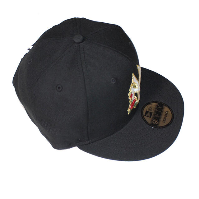 NEW ERA(ニューエラー)のNEW ERA ツバ裏ピンク　スナップバック　ヤンキース メンズの帽子(キャップ)の商品写真
