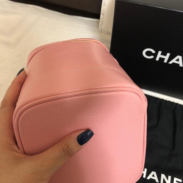 CHANEL(シャネル)の⭐️超美品⭐️CHANEL⭐️ピンクバニティ⭐️vintage⭐️ レディースのバッグ(ハンドバッグ)の商品写真