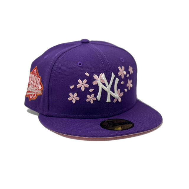 NEW ERA 59fifty ツバ裏ピンク　ヤンキース