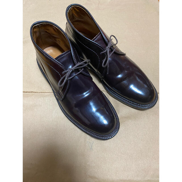 オールデン　チャッカブーツ　61/2  ALDEN