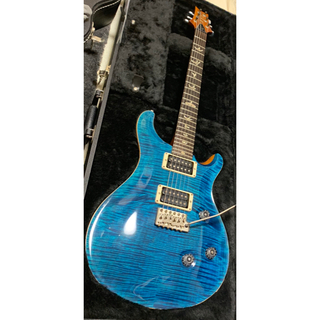 ピーアールエスピーアール(PRSPR)の[値下げ]PRS Custom 24 Blue Matteo 10 top(エレキギター)