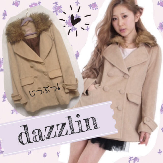 dazzlin(ダズリン)のdazzlin＊ガーリーPコート レディースのジャケット/アウター(ピーコート)の商品写真