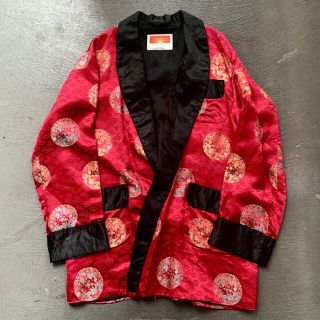 グリモワール(Grimoire)のVintage Satin china smorking jacket(テーラードジャケット)