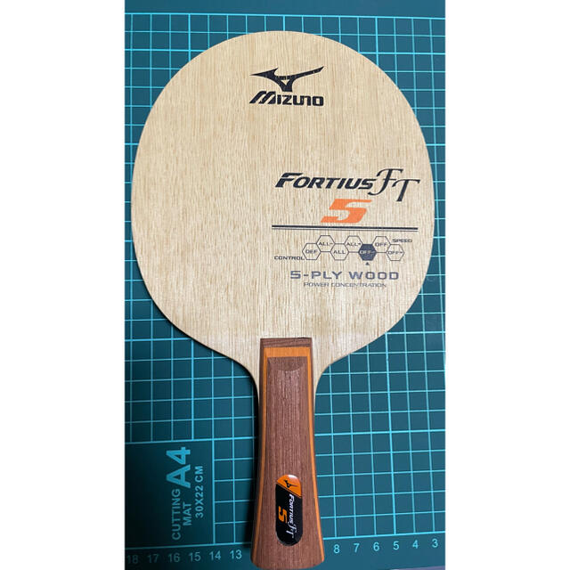 MIZUNO(ミズノ)の卓球 シェークハンド  MIZUNO フォルティウスFT5 スポーツ/アウトドアのスポーツ/アウトドア その他(卓球)の商品写真