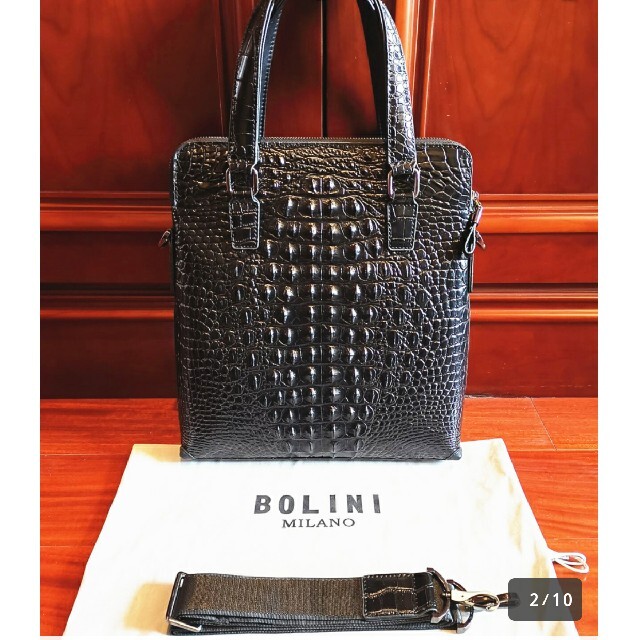売りお値下 BOLINI ボリーニ 2WAY ビジネスバッグ ショルダーバッグ