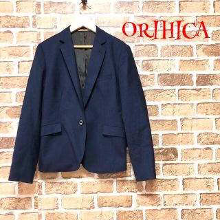 オリヒカ(ORIHICA)の【美品】❤ORIHICA❤ ジャケット スーツ ネイビー 上着 オリヒカ 春 夏(スーツ)