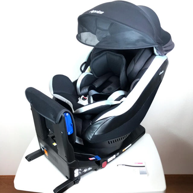 ☆美品☆】アップリカ☆チャイルドシート☆クルリラ☆ISOFIX☆回転式☆新生児-