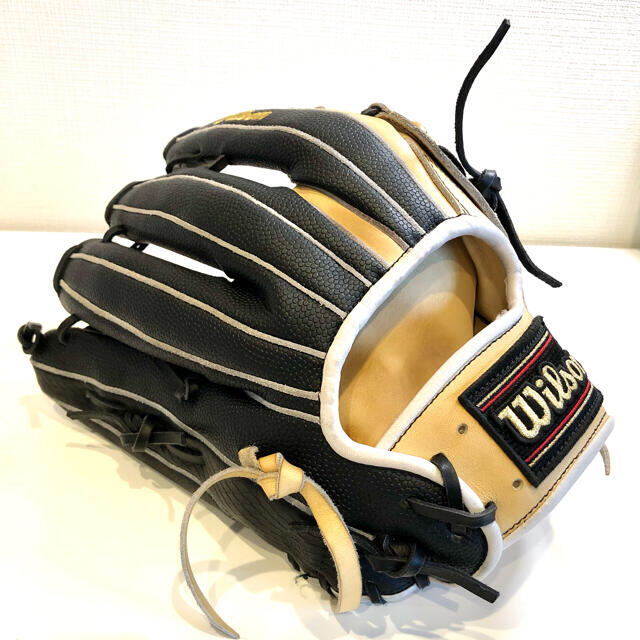 Wilson Staff(ウィルソンスタッフ)の【最終値下げ】wilson  ウイルソン軟式オーダーグローブD8型（外野手用） スポーツ/アウトドアの野球(グローブ)の商品写真