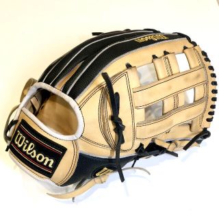 ウィルソンスタッフ(Wilson Staff)の【最終値下げ】wilson  ウイルソン軟式オーダーグローブD8型（外野手用）(グローブ)