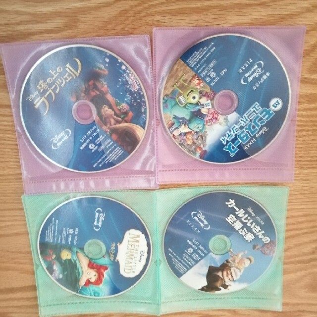 ディズニー　DVD 国内正規品　未再生　4点セット　タイトル変更自由