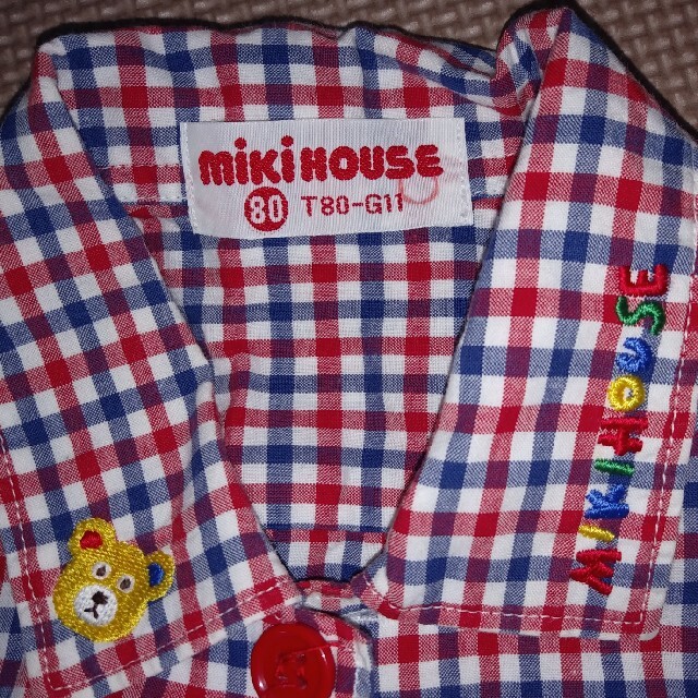 mikihouse(ミキハウス)のミキハウス　子供シャツ キッズ/ベビー/マタニティのベビー服(~85cm)(シャツ/カットソー)の商品写真