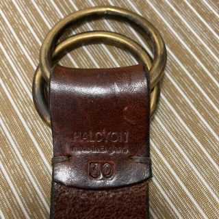 HALCYON BELT COMPANY ダブルリングベルト イギリス製 30