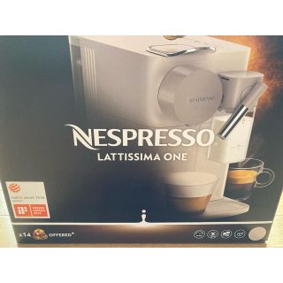 ネスレ(Nestle)のNESPRESSO ラティシマワン　新品未使用　カプセル付き(エスプレッソマシン)