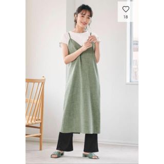 ユナイテッドアローズ(UNITED ARROWS)の★新品 完売品 GU ジーユー キャミソールワンピース 近藤千尋 ちぴちゃんM(ロングワンピース/マキシワンピース)