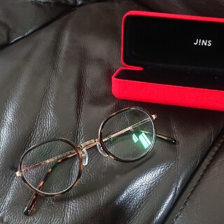 ジンズ(JINS)のゆっこ様専用JINSべっこう柄メガネ(サングラス/メガネ)