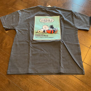 スヌーピー(SNOOPY)のスヌーピー　バッグプリント　Tシャツ　130(Tシャツ/カットソー)