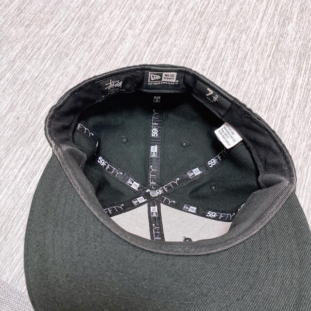NEW ERA(ニューエラー)のSTUSSY ステューシー NEW ERA ニューエラ CAP　サイズ7 3/8 メンズの帽子(キャップ)の商品写真