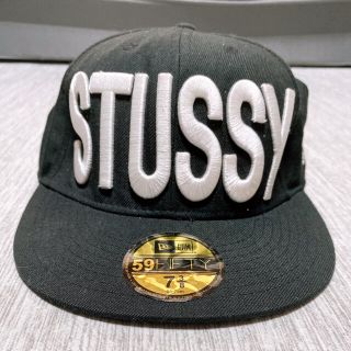 ニューエラー(NEW ERA)のSTUSSY ステューシー NEW ERA ニューエラ CAP　サイズ7 3/8(キャップ)