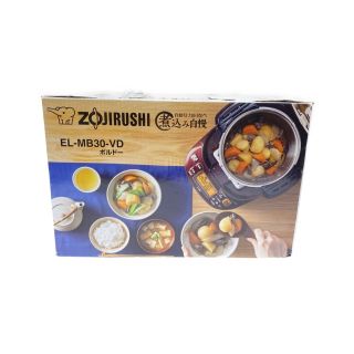 美品  ZOJIRUSHI 煮込み自慢   EL-MB30 ゾウジルシ(炊飯器)