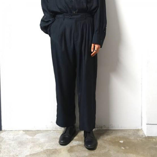 stein 21ss cupro wide trousers メンズのパンツ(スラックス)の商品写真