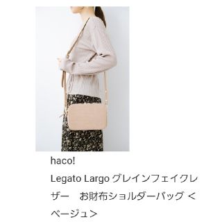 レガートラルゴ(Legato Largo)のLegato Largo　お財布ショルダーバッグ(ショルダーバッグ)