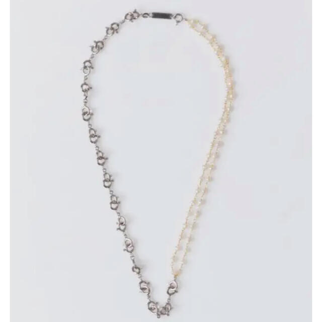 KAPITAL(キャピタル)のパールチェーン　ネックレス　pearl necklace メンズのアクセサリー(ネックレス)の商品写真
