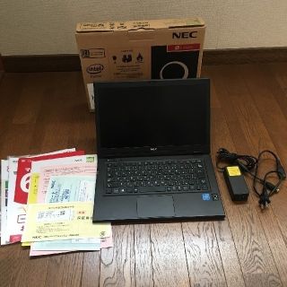 エヌイーシー(NEC)のNEC LAVIE Hybrid ZERO HZ550/DAB-Y　ジャンク品(ノートPC)