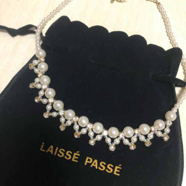 LAISSE PASSE(レッセパッセ)のレッセパッセ パールネックレス レディースのアクセサリー(ネックレス)の商品写真