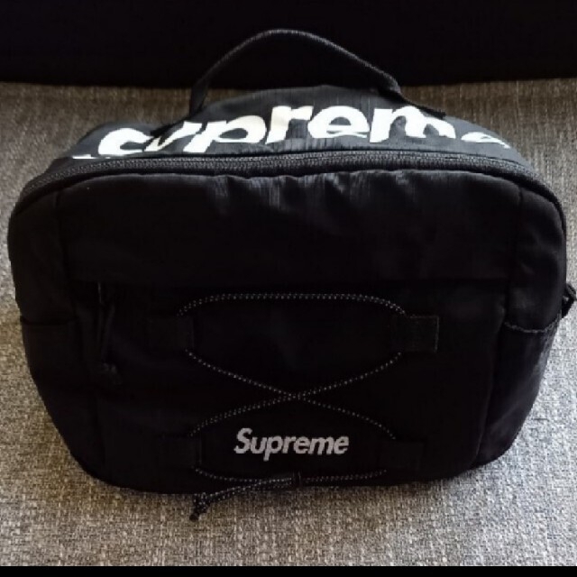 Supreme 17SS waist bag black ブラック