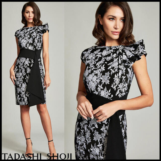 TADASHI SHOJI - TADASHISHOJI タダシショージ ドレス XXS 黒 タダシ