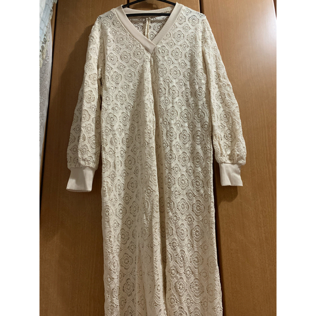 TODAYFUL(トゥデイフル)のCLANE VINTAGE LACE LOOSE ONE PIECE レディースのワンピース(ロングワンピース/マキシワンピース)の商品写真