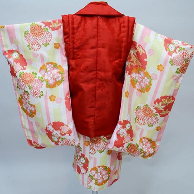 七五三 三歳 女児 被布 着物 フルセット 百花繚乱 花ひめ NO35065 七五三 三歳 女児 被布 着物 フルセット 百花繚乱 花ひめ NO35065