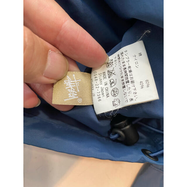 STUSSY - 08aw Stussy 60/40 フィッシングジャケット L OLDの STUSSY - 08aw Stussy 60/40 フィッシングジャケット L OLDの