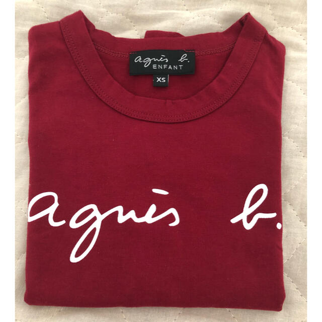 agnes b.(アニエスベー)のアニエス　ロゴ　Tシャツ キッズ/ベビー/マタニティのキッズ服女の子用(90cm~)(Tシャツ/カットソー)の商品写真