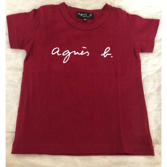 agnes b.(アニエスベー)のアニエス　ロゴ　Tシャツ キッズ/ベビー/マタニティのキッズ服女の子用(90cm~)(Tシャツ/カットソー)の商品写真