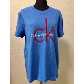 カルバンクライン(Calvin Klein)の★新品★CALVIN KLEIN JEANS カルバンクライン Tシャツ 青 S(Tシャツ/カットソー(半袖/袖なし))