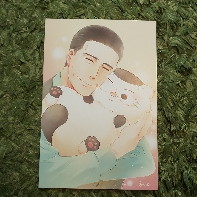 おじさまと猫1～5巻とポストカード エンタメ/ホビーの漫画(その他)の商品写真