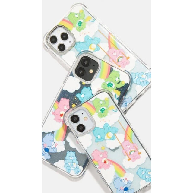 SKINNYDIP(スキニーディップ)の【CareBears×Skinnydip】Rainbnw Shock スマホ/家電/カメラのスマホアクセサリー(iPhoneケース)の商品写真