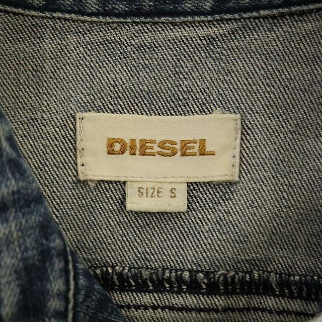 DIESEL(ディーゼル)のディーゼル DIESEL デニム ジーンズ オールインワン S 青 ブルー レディースのトップス(ベスト/ジレ)の商品写真