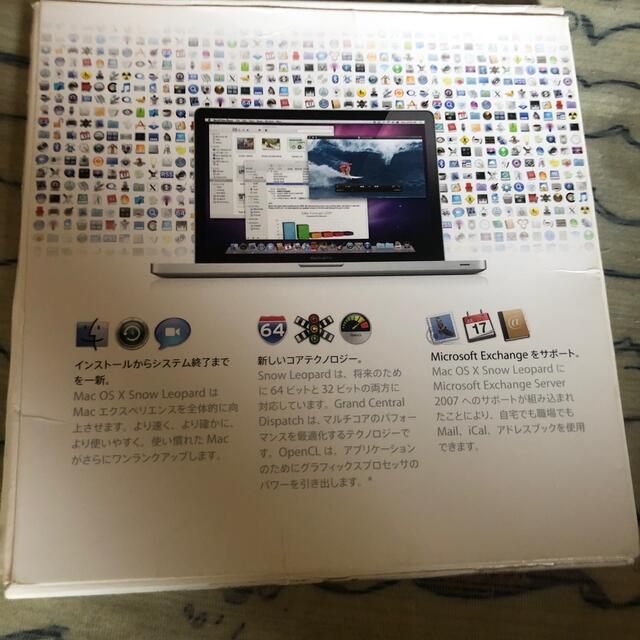 MacOS X スマホ/家電/カメラのPC/タブレット(PCパーツ)の商品写真