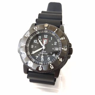 ルミノックス(Luminox)のルミノックスLUMINOXメンズミリタリー腕時計防水ブラックステンレスusaf(腕時計(アナログ))