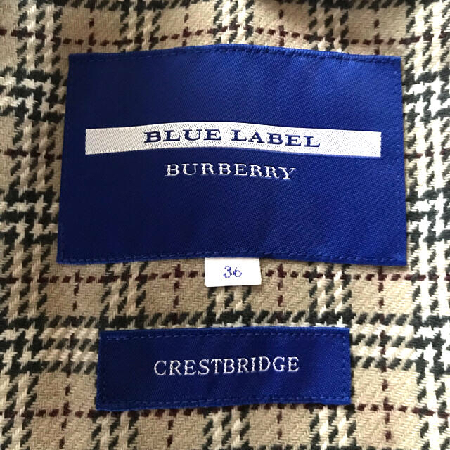 BURBERRY BLUE LABEL(バーバリーブルーレーベル)の❤️美品　バーバリーブルーレーベル　トレンチコート　36 レディースのジャケット/アウター(トレンチコート)の商品写真