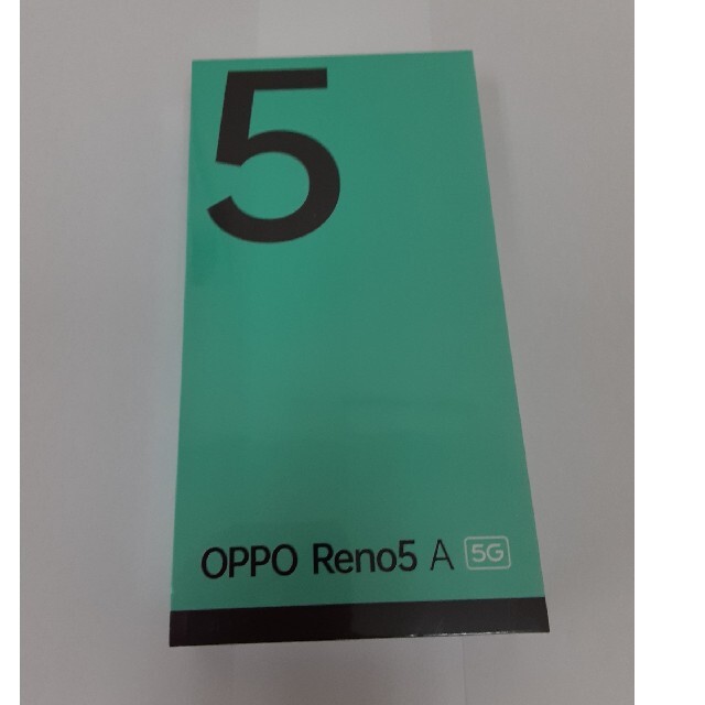 OPPO RENO5A（アイスブルー）新品未開封　ワイモバイル