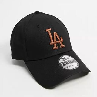 ニューエラー(NEW ERA)のNew Era LA ニューエラ ドジャース キャップ 黒 新品未使用(キャップ)